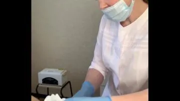 Patient jouissant lors dun examen vidéo porno